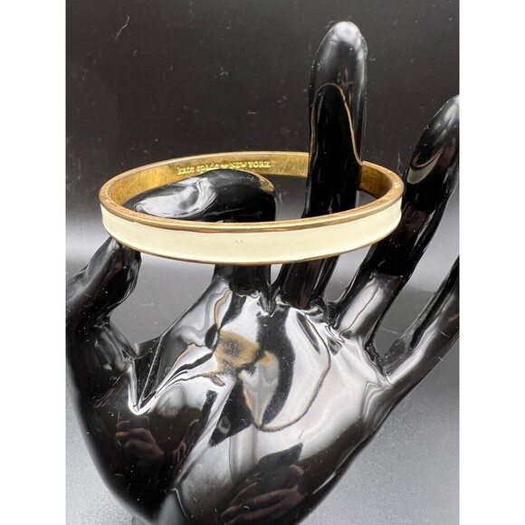 Kate Spade Ivory Enamel Bangle - Picture 1 of 7